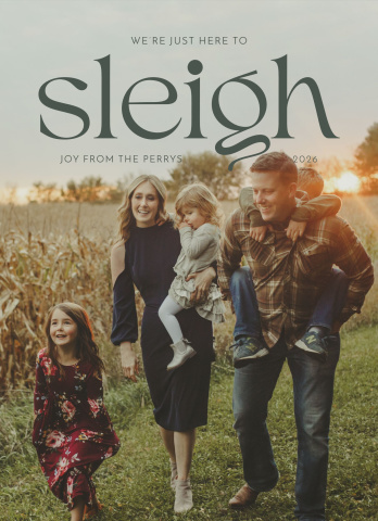 Here To Sleigh Overlay